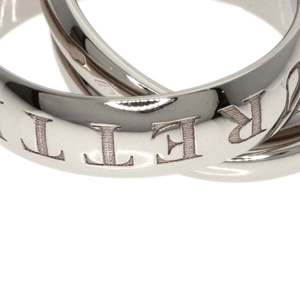 Cartier Authentic 18k Silver Trinity Ring #52 - image 8